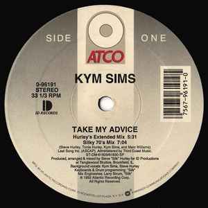 Kym Sims - Take My Advice album cover