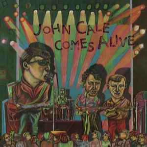John Cale - John Cale Comes Alive album cover