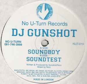 DJ Gunshot - Soundboy / Soundtest album cover