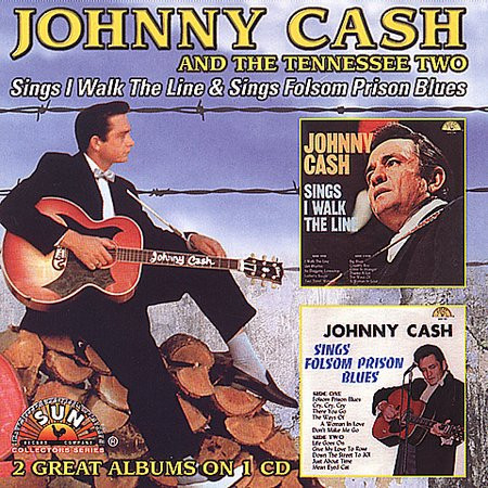 Album herunterladen Johnny Cash And The Tennessee Two - Sings I Walk The Line Sings Folsom Prison Blues