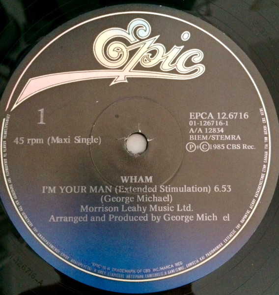 Wham! - I'm Your Man | Releases | Discogs