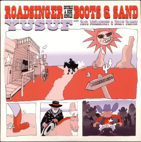 Album herunterladen Yusuf With Paul McCartney & Dolly Parton - Roadsinger Boots Sand