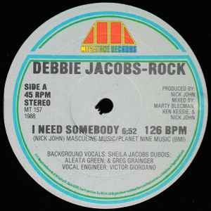 Debbie Jacobs-Rock - I Need Somebody album cover
