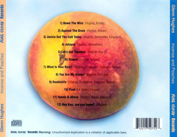 Glenn Hughes – From The Archives Volume I - Incense & Peaches 