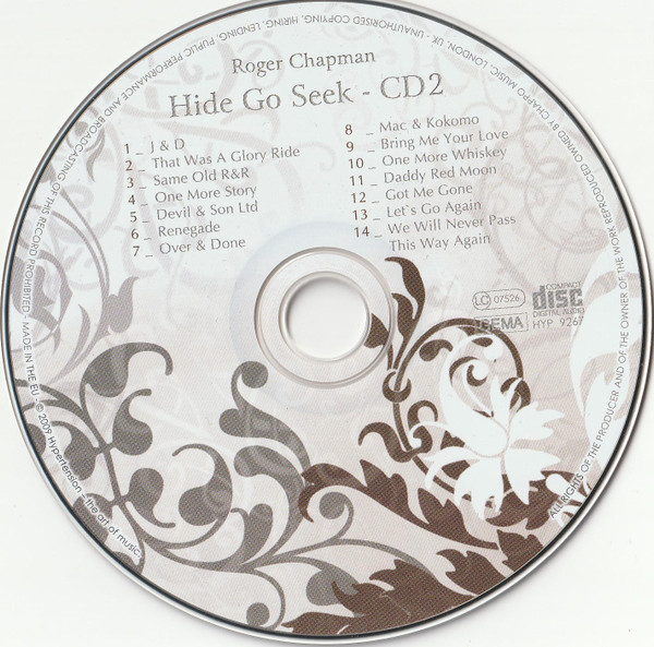 lataa albumi Roger Chapman - Hide Go Seek
