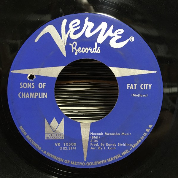 Sons Of Champlin – Sing Me A Rainbow / Fat City (1966, Vinyl 
