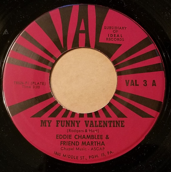 lataa albumi Eddie Chamblee & Friend Martha - My Funny Valentine Lucky Old Sun