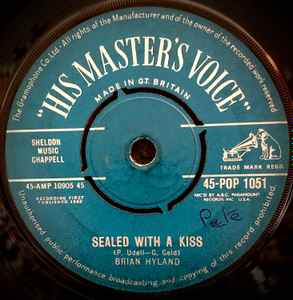 Brian Hyland – Sealed With A Kiss (1962, Vinyl) - Discogs