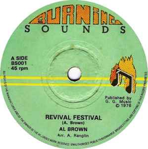 Al Brown (4) - Revival Festival album cover
