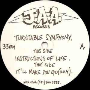 Turntable Symphony - Instructions Of Life album cover