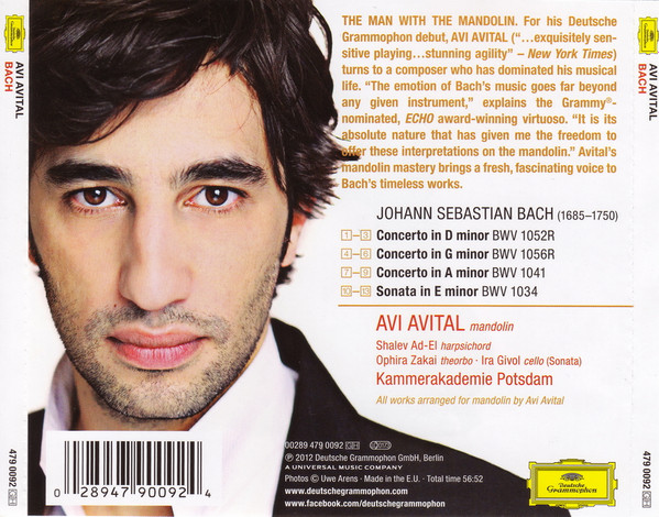 lataa albumi Avi Avital, Bach - Bach