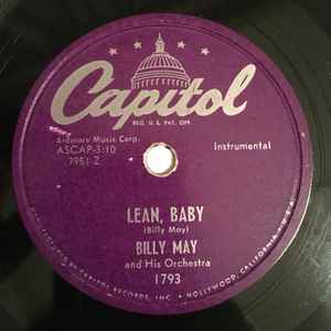 Billy May And His Orchestra - Lean, Baby / All Of Me album cover