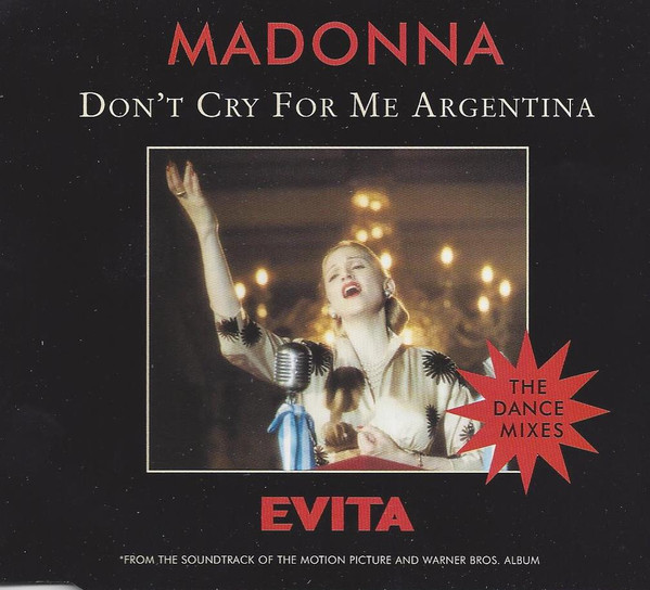 Madonna - Don't Cry for me Argentina 12\