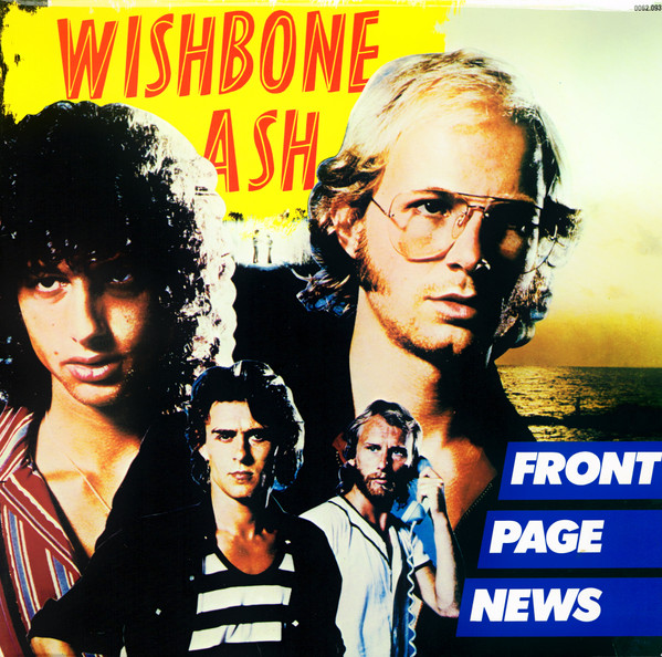 Обложка конверта виниловой пластинки Wishbone Ash - Front Page News