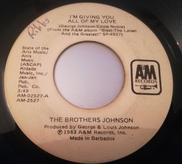 ladda ner album The Brothers Johnson - Im Giving You All Of My Love The Real Thing