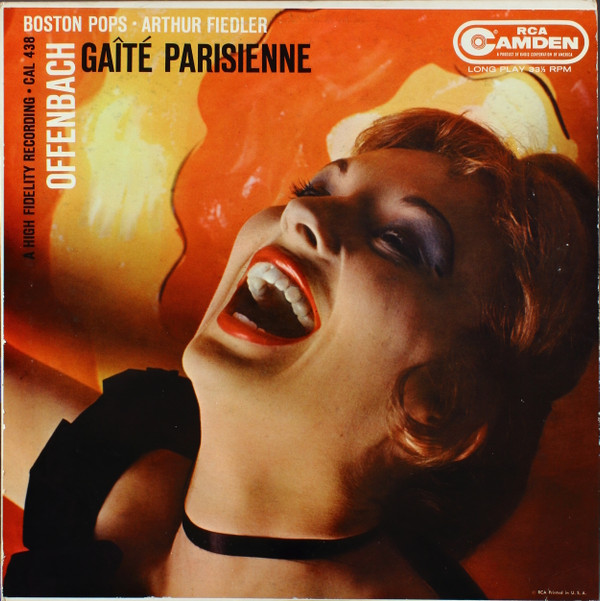 Boston Pops , Arthur Fiedler - Offenbach Gaite Parisienne | RCA Camden (CAL 438)