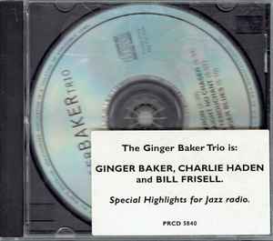 Ginger Baker Trio - Ginger Baker Trio album cover