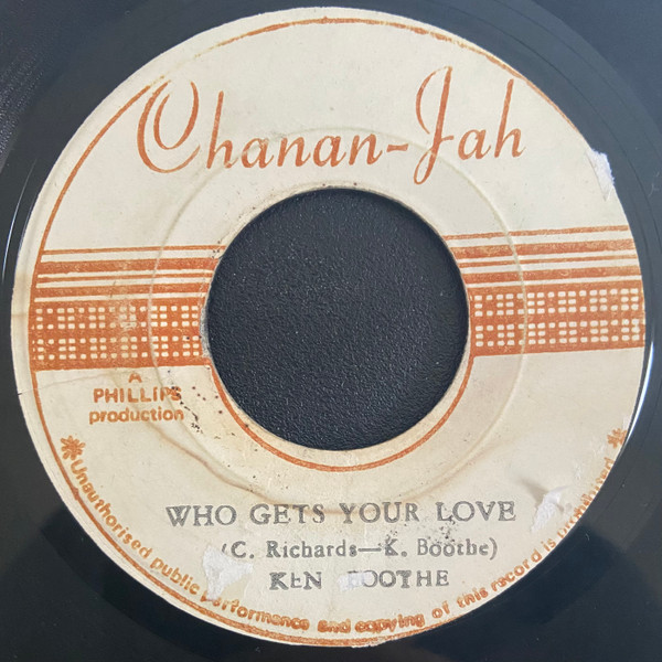 Ken Boothe – Who Gets Your Love (Vinyl) - Discogs