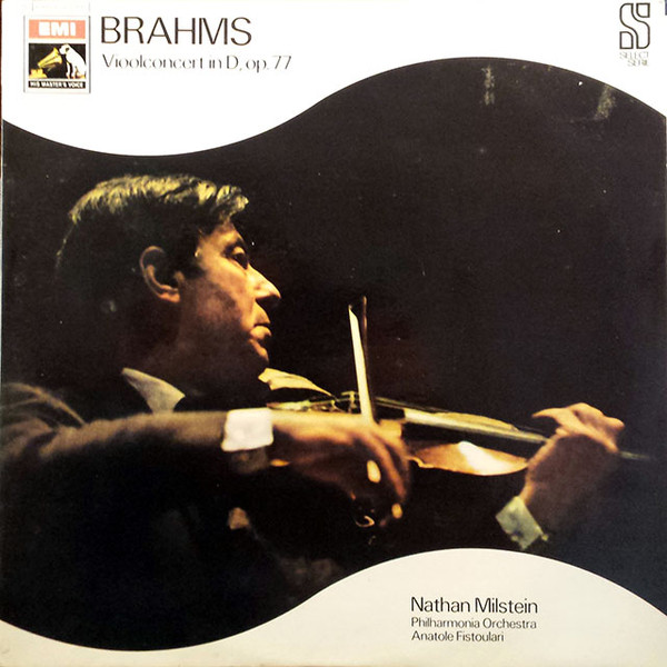 lataa albumi Brahms Nathan Milstein Philharmonia Orchestra Anatole Fistoulari - Vioolconcert in D Op77