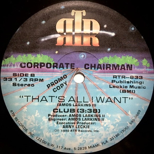 lataa albumi Corporate Chairman - Thats All I Want