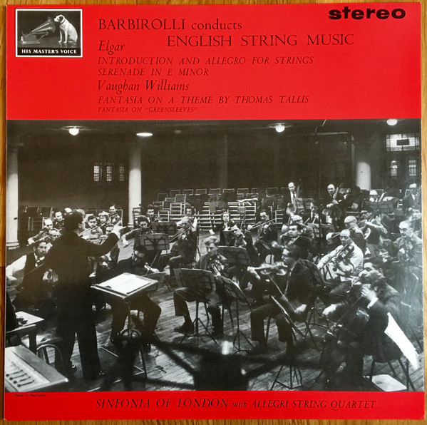Elgar, Vaughan Williams, Barbirolli, Sinfonia Of London – Barbirolli