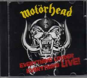 Motörhead – Everything Louder Everything Live (CD) - Discogs