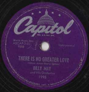 Billy May And His Orchestra - There Is No Greater Love  / Always  album cover