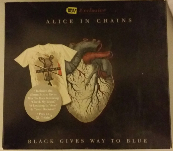 Alice In Chains – Black Gives Way To Blue (2009, CD + T-Shirt, CD