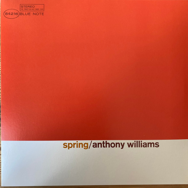 Spring : Anthony Williams (LP, Album, RE, RM, 180)