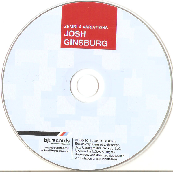 ladda ner album Josh Ginsburg - Zembla Variations