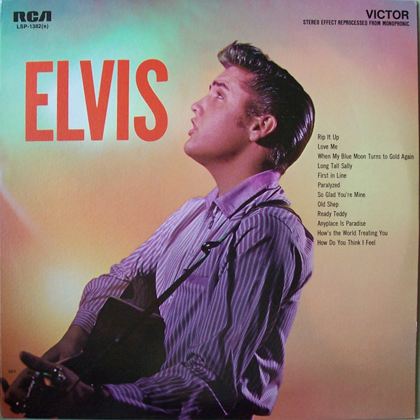 Elvis Presley s/t LP RCA Victor LSP-1254e STEREO 70s reissue SEALED  rockabilly