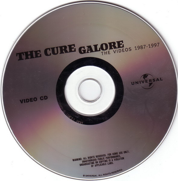 The Cure – Galore - The Videos 1987-1997 (2001, CD) - Discogs