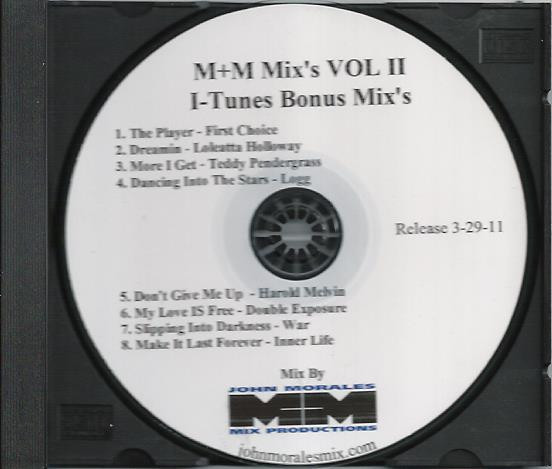 John Morales – The M+M Mixes Volume 2 Part B (2011, Vinyl) - Discogs