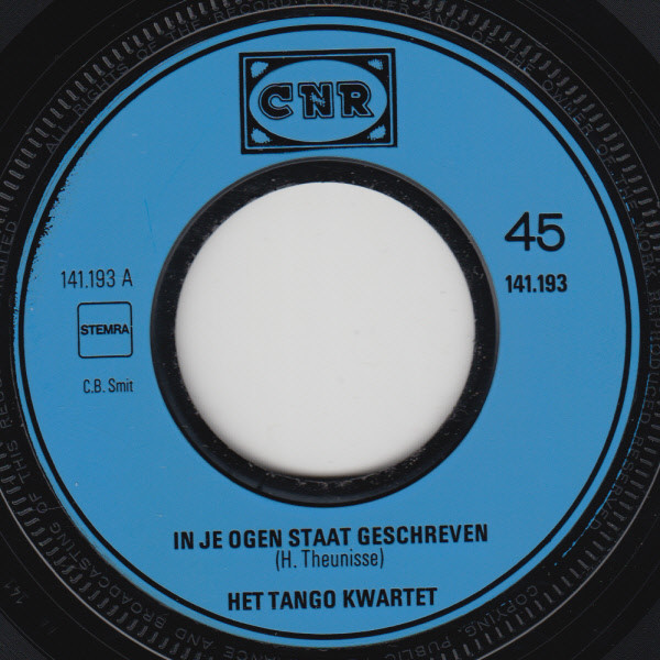 descargar álbum Download Het Tango Kwartet - In Je Ogen Staat Geschreven album