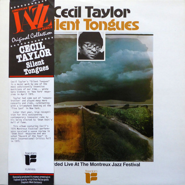 Cecil Taylor – Silent Tongues (Vinyl) - Discogs