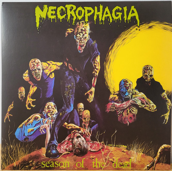 Necrophagia – Season Of The Dead (2021, Yellow (Neon) With 