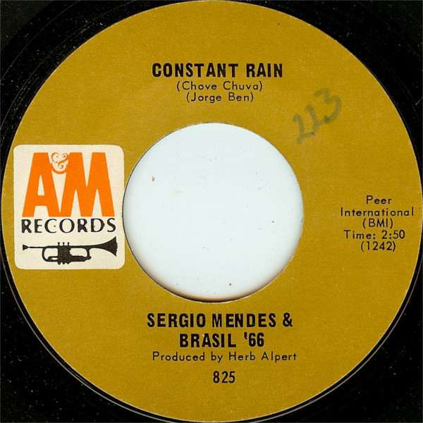 Sérgio Mendes & Brasil '66 – Constant Rain (1967, Vinyl) - Discogs