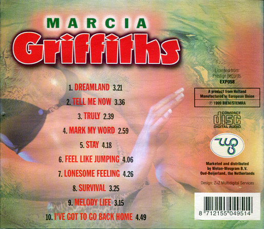 baixar álbum Marcia Griffiths - Melody Life