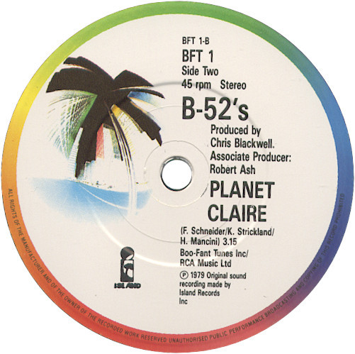 lataa albumi The B52's - Rock Lobster Planet Claire