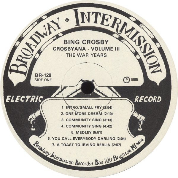 baixar álbum Bing Crosby - Crosbyana Volume III The War Years