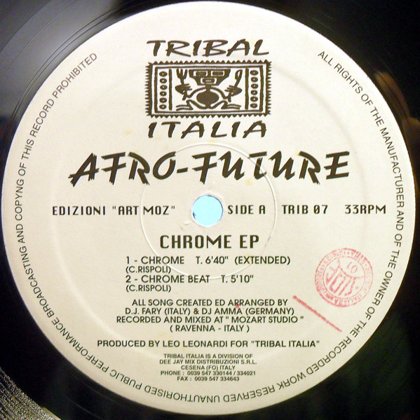 last ned album Afro Future - Chrome EP