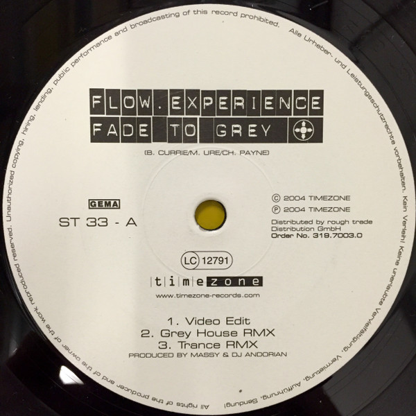 baixar álbum FlowExperience - Fade To Grey