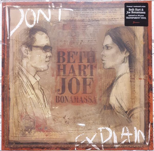 Beth Hart, Joe Don't Explain (2021, Transparent, 180 Gram, - Discogs