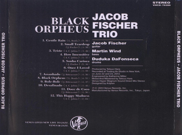 Album herunterladen Jacob Fischer Trio - Black Orpheus