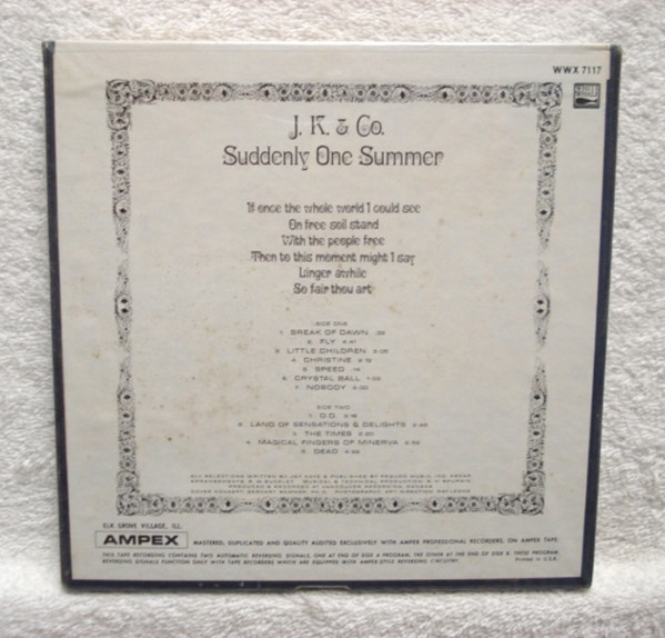 Album herunterladen J K & Co - Suddenly One Summer