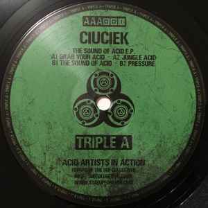 Ciuciek - The Sound Of Acid E.P. album cover