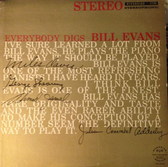 Bill Evans Trio – Everybody Digs Bill Evans (1983, Vinyl) - Discogs