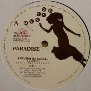 Paradise (7) - I Wanna Be Loved album cover
