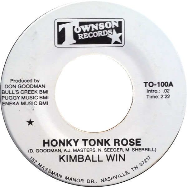 last ned album Kimball Win - Honky Tonk Rose