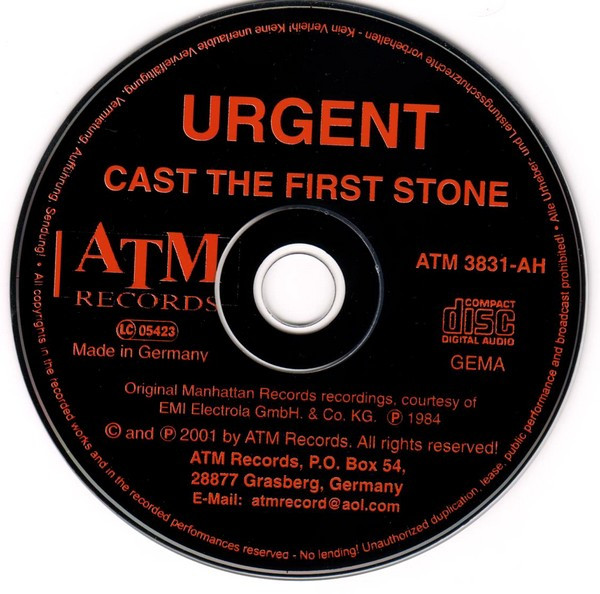 Album herunterladen Urgent - Cast The First Stone